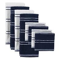DII® Ribbed Terry Dishtowel & Dishcloth Set