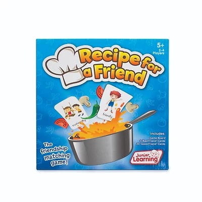 Junior Learning® Recipe for a Friend Educational Board Game