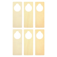 12 Packs: 6 ct. (72 total) Door Hangers Wood by Creatology™