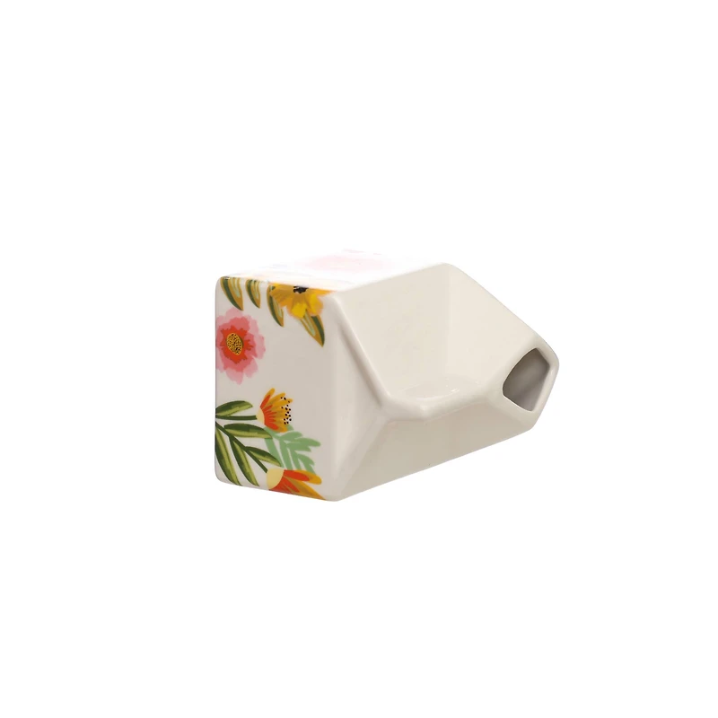 8.8oz. Floral Milk Box Ceramic Container by Ashland®