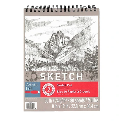 Sketch Pad by Artist's Loft™, 9" x 12"