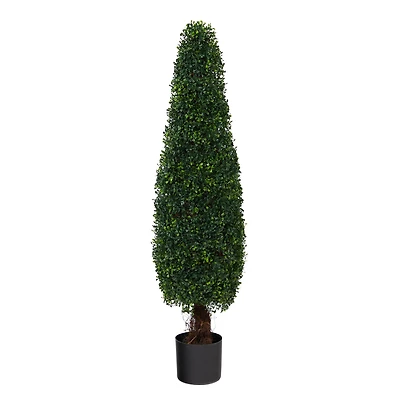 4ft. Potted Boxwood Cone Topiary Tree