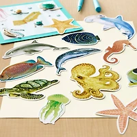 Sealife Die Cut Stickers by Recollections™