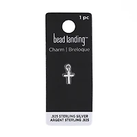 Sterling Silver Cross Icon Charm by Bead Landing™