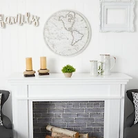 5'' Boxwood Artificial Plant in Decorative Planter