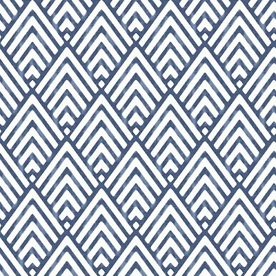 NuWallpaper Arrowhead Deep Blue Peel & Stick Wallpaper