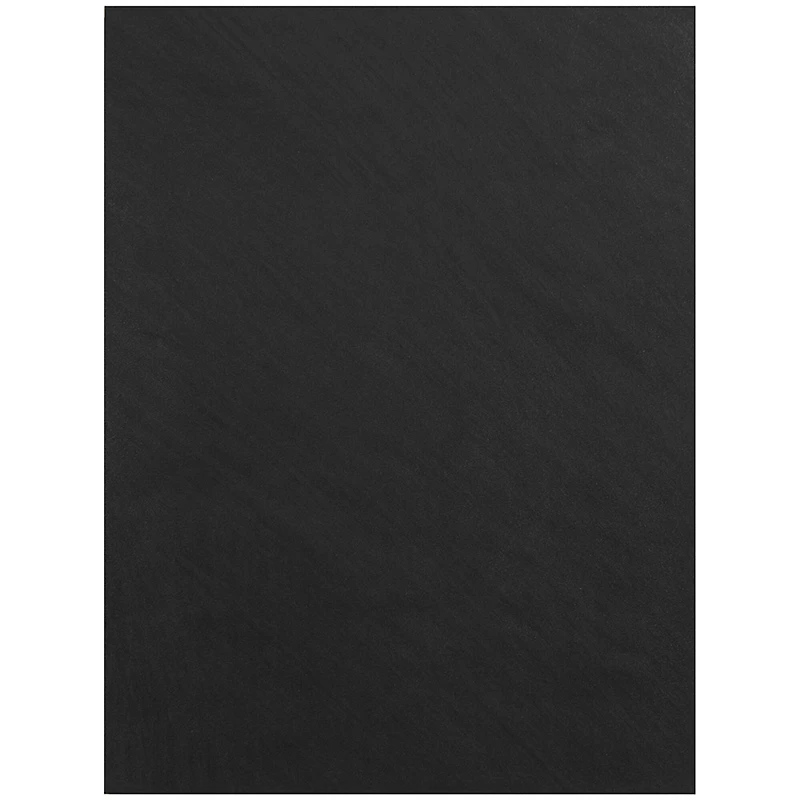 JAM Paper Black Metallic Handmade Folders, 100ct.