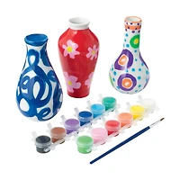 Paint Your Own Porcelain Vases