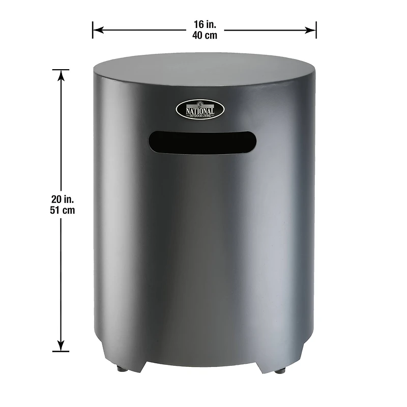 20" Aluminum Propane Tank Cover