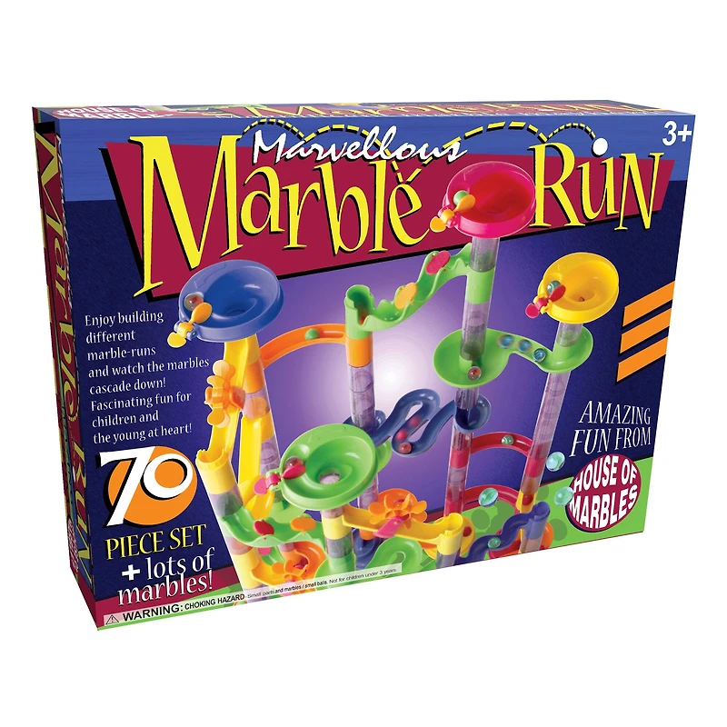 Marvellous Marble Run 70 Piece Set