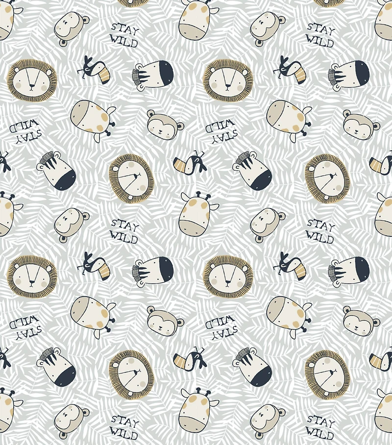 Springs Creative Stay Wild Cotton Fabric