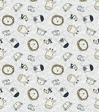Springs Creative Stay Wild Cotton Fabric
