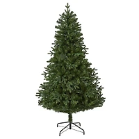 6ft. Pre-Lit Vermont Fir Artificial Christmas Tree with Clear LED Lights