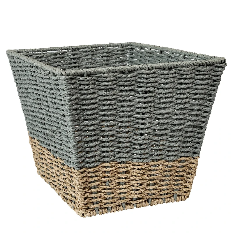 Honey Can Do Seagrass Square Nesting Storage Basket Set