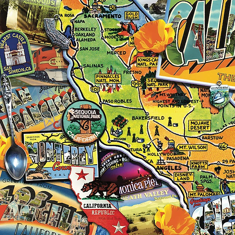 Hart Puzzles California Dreamin' 1000 Piece Puzzle