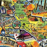 Hart Puzzles California Dreamin' 1000 Piece Puzzle