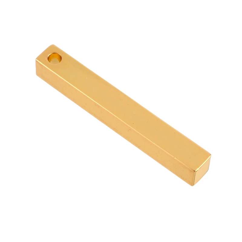 Gold Metal Bar Pendant by Bead Landing™