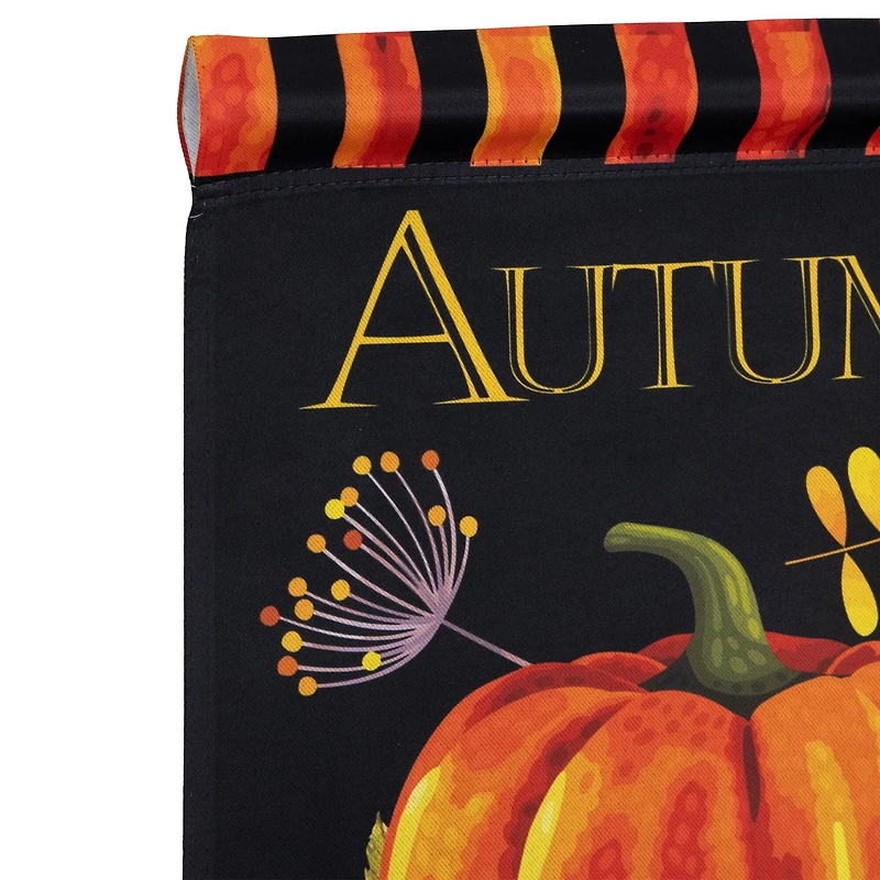 Small Autumn Blessings & Pumpkins Garden Flag