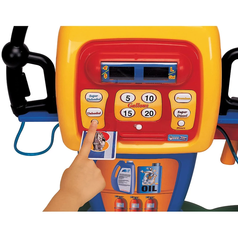Children's Electronic Self-Service Gas Station Playset