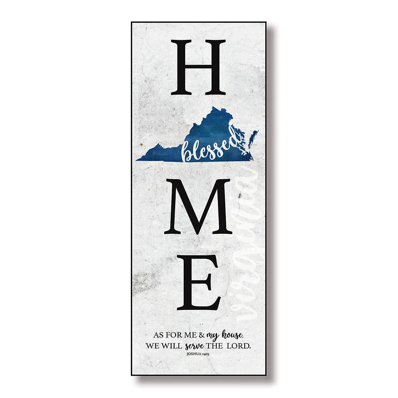 Blessed Virginia Home Wall Plaque