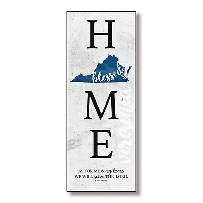 Blessed Virginia Home Wall Plaque
