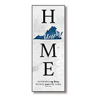 Blessed Virginia Home Wall Plaque