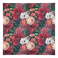 Jewel Bouquets 10" x 10" Cotton Twill Napkin