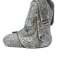 8" Bohemian Buddha Sculpture