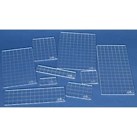Tim Holtz® Acrylic Stamping Grid Blocks, 9ct.