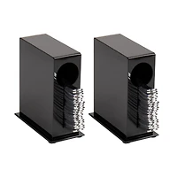 Mind Reader Foundation Collection Black Utensil Dispenser, 2ct.