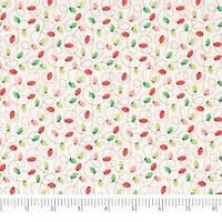 SINGER Christmas String Lights Cotton Fabric