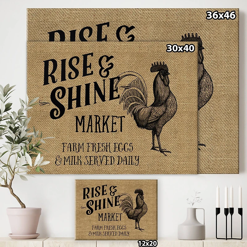 Designart - Rise And Shine Market