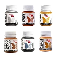 Rosa Talent Metallic Deco Acrylic Paint