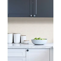 NuWallpaper Cream Nolan Peel & Stick Wallpaper