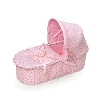 Badger Basket Pink Rosebud Just Like Mommy 3-in-1 Doll Pram, Carrier & Stroller