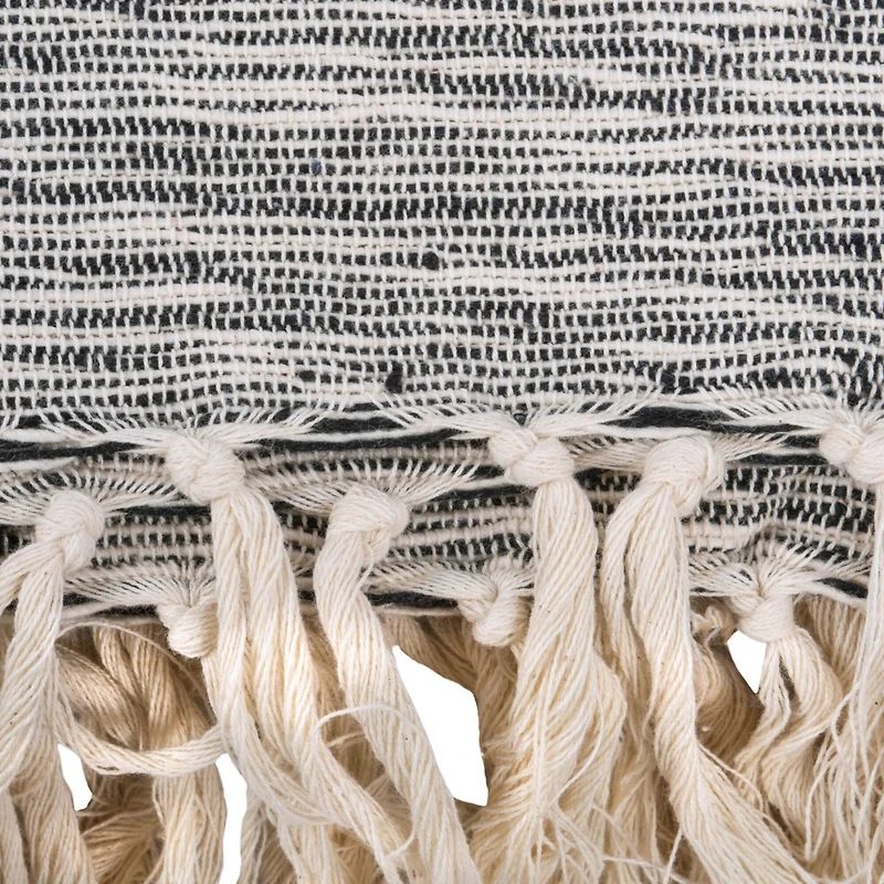 DII® Black Variegated Throw