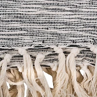 DII® Black Variegated Throw