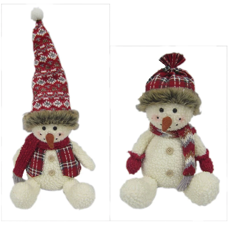 Santa's Workshop 20" Snow Buds, Set Of 2