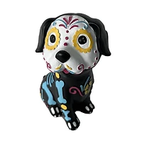 7.75" Day of the Dead Sitting Skeleton Dog Tabletop Décor by Ashland®