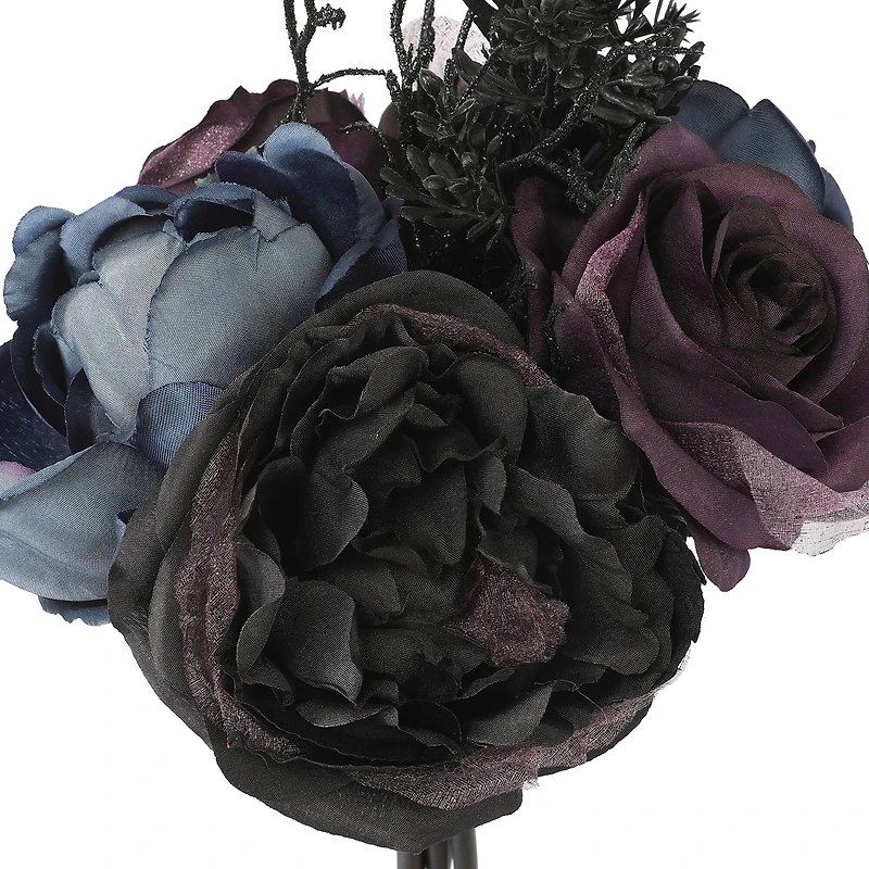10" Blue & Purple Rose & Peony Bouquet by Ashland®