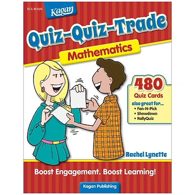 Kagan Publishing Quiz-Quiz-Trade Mathematics