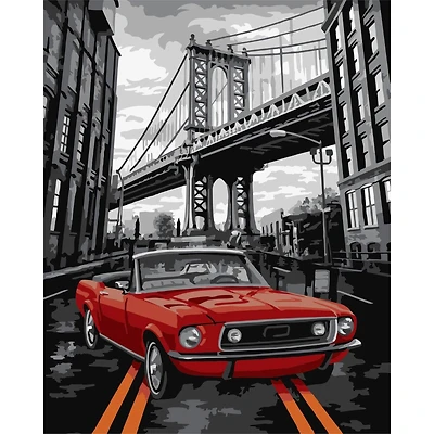 Crafting Spark Brooklyn Painting by Numbers Kit