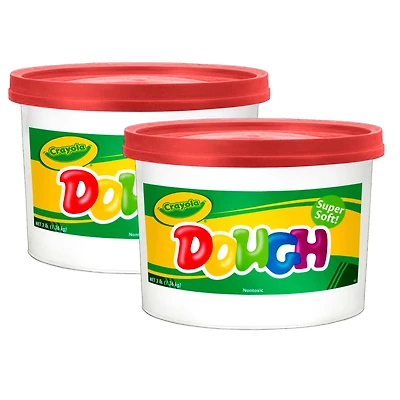 Crayola® Super Soft 3lb. Red Modeling Dough, 2ct.