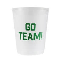 15.5oz. Go Team Frosted Plastic Cups, 6ct. by Celebrate It™