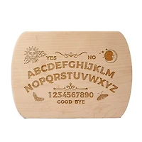 Ouija Board 8" x 11" Maple Oval Cutting Board