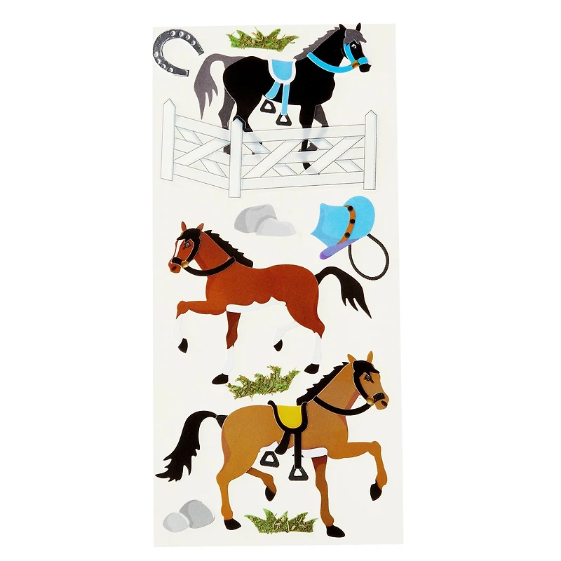 12 Pack: Horse Dimensional Stickers by Recollections™