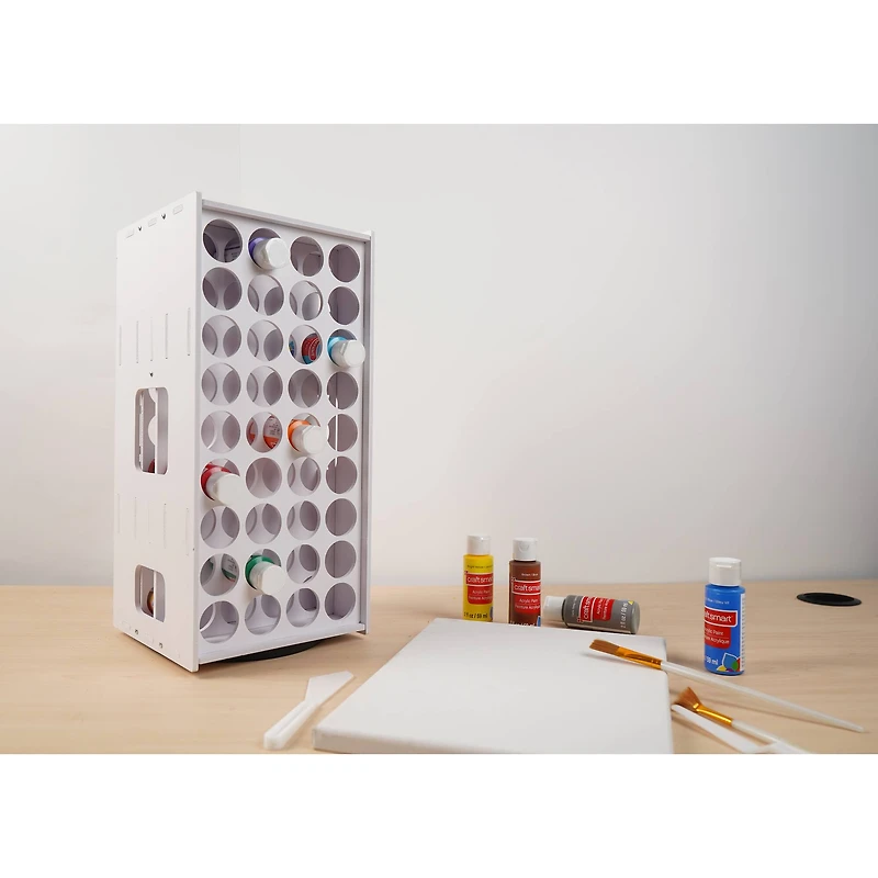 16" White Paint Storage Spinner by Craft Smart™