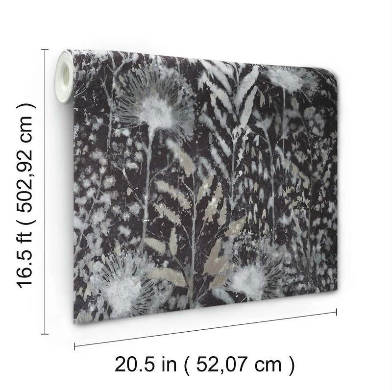 RoomMates Dandelion Peel & Stick Wallpaper