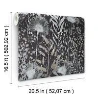 RoomMates Dandelion Peel & Stick Wallpaper