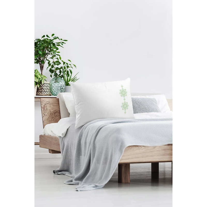 Leisure Arts® Lace Pillowcase Stamped Cross Stitch Kit